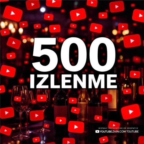  500 İZLENME YOUTUBE